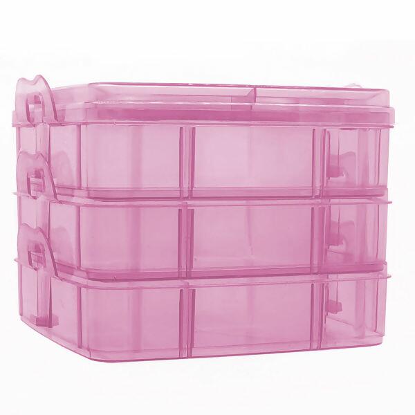 caixa organizadora ut877 rosa1